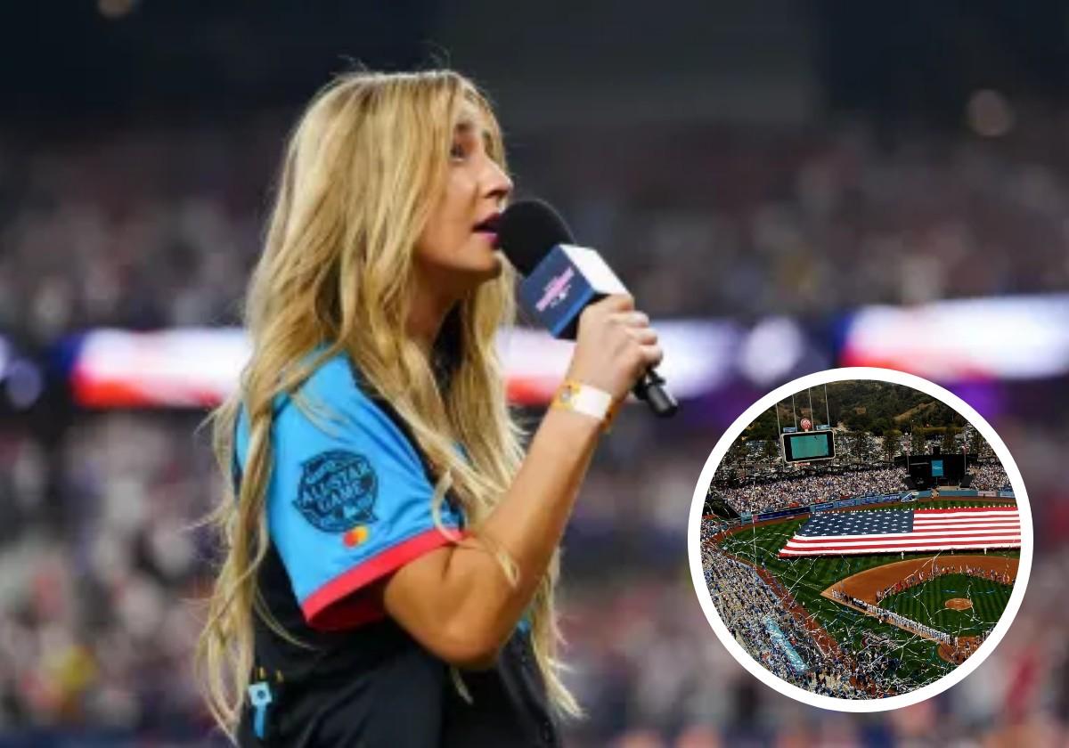 Ingrid Andress reconoce que cantó borracha el himno de Estados Unidos